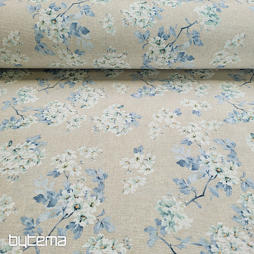 Dekorationsstoff ALMOND blau