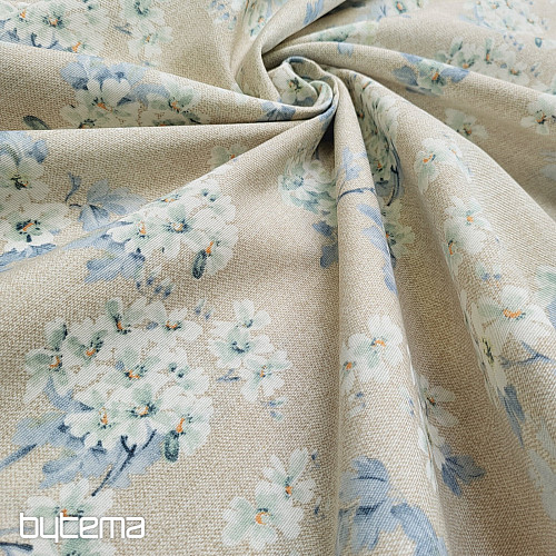 Dekorationsstoff ALMOND blau