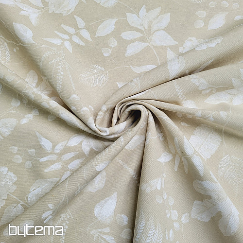 Dekorationsstoff AMY FLOR beige