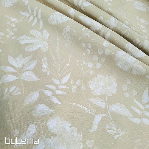 Dekorationsstoff AMY FLOR beige