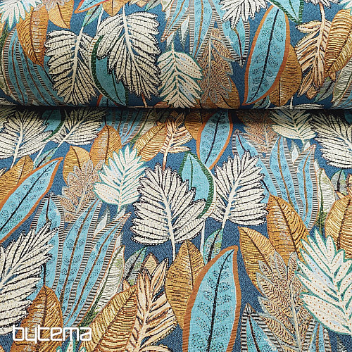 Gobelinstoff SAFIA BLUE