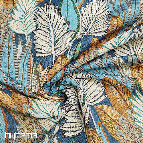 Gobelinstoff SAFIA BLUE