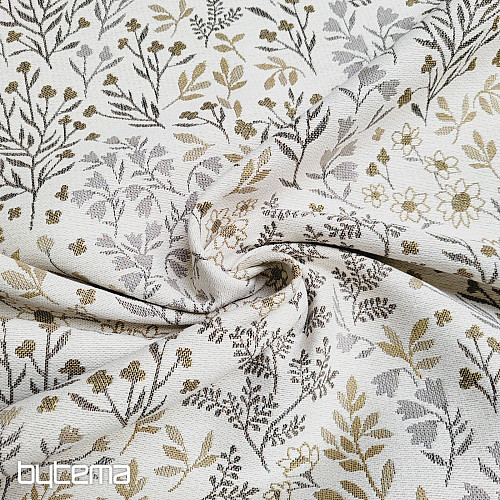 Gobelinstoff GLADIS FLOR beige