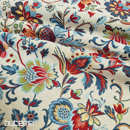 Gobelinstoff CAMELA beige
