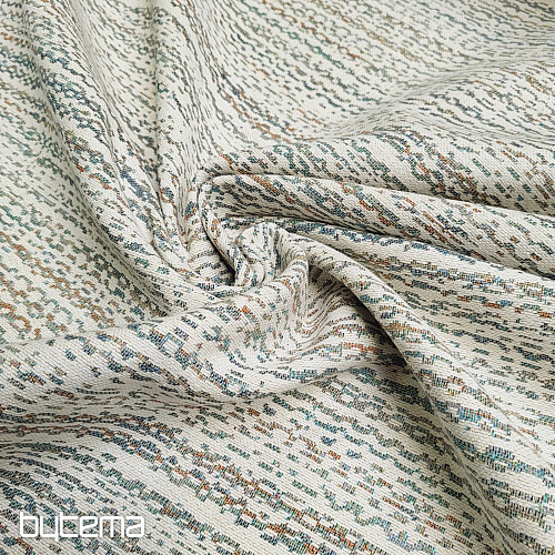 Gobelinstoff GLADIS STRIPE blau