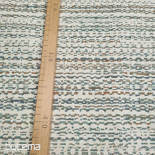 Gobelinstoff GLADIS STRIPE blau