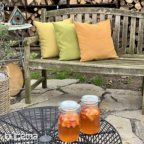 Dekorativer Kissenbezug ENJOY PEAS