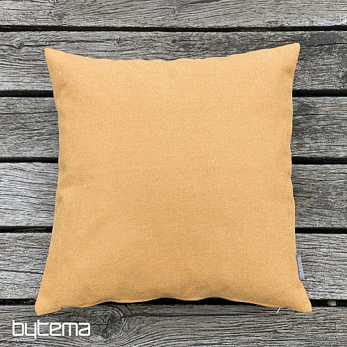 Dekorativer Kissenbezug ENJOY MUSTARD