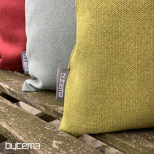 Dekorativer Kissenbezug ENJOY MUSTARD