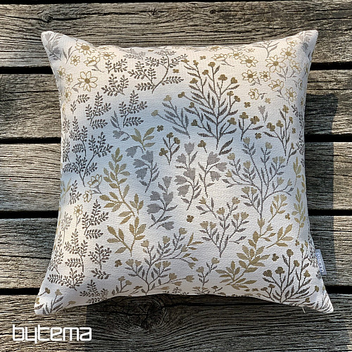 Gobelin-Kissenbezug GLADIS FLOR beige
