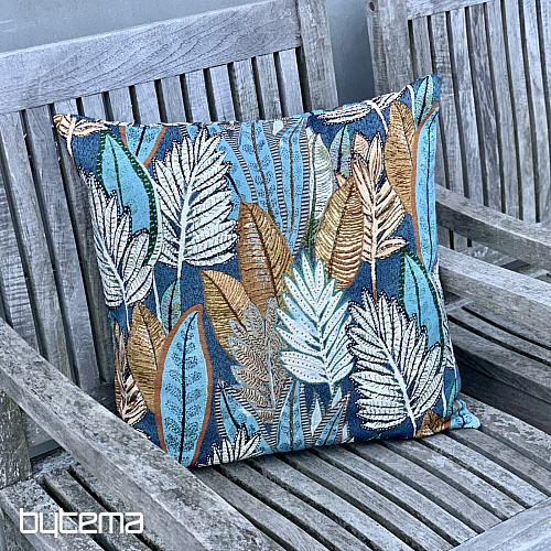 Gobelin-Kissenbezug SAFIA BLUE