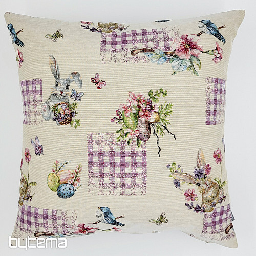 Oster-Gobelinbezug HASE LILA