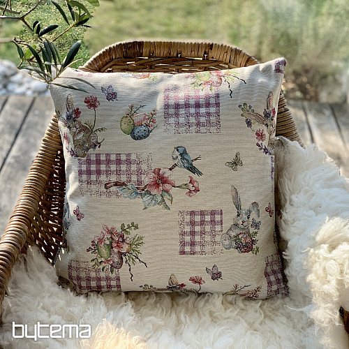 Oster-Gobelinbezug HASE LILA