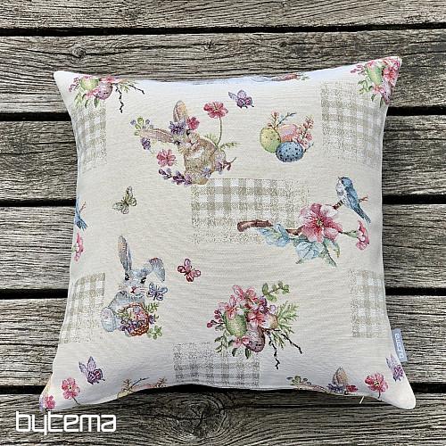 Oster-Gobelinbezug HASE BEIGE