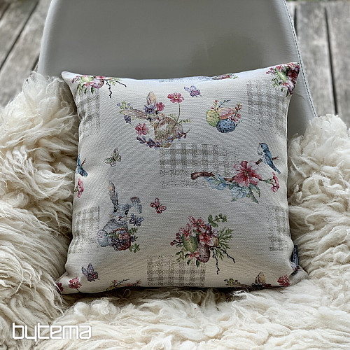 Oster-Gobelinbezug HASE BEIGE