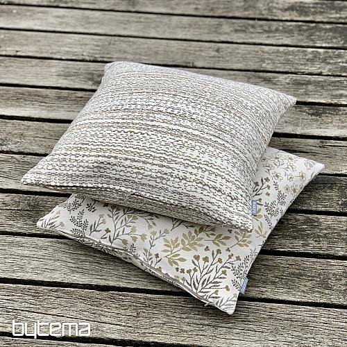 Gobelin-Kissenbezug GLADIS STRIPE beige