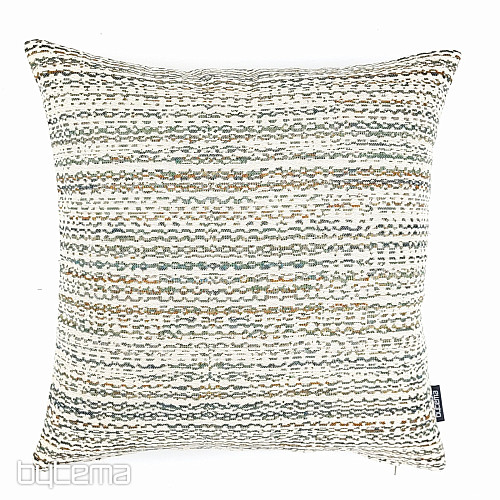 Gobelin-Kissenbezug GLADIS STRIPE blau