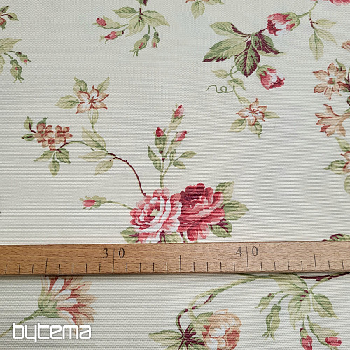 Dekorationsstoff CAÉSAR KLEINE BLUME