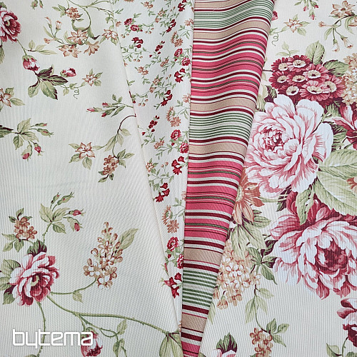 Dekorationsstoff CAÉSAR KLEINE BLUME