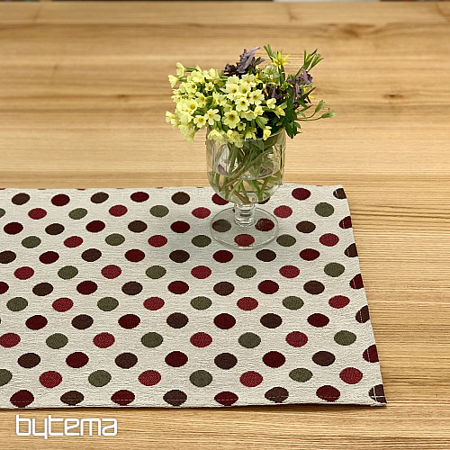 Gobelin-Tischset POLKA DOT