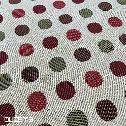 Gobelin-Tischset POLKA DOT