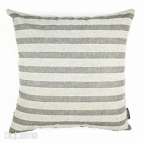 Dekorativer Kissenbezug TREBOL STRIPES GREY