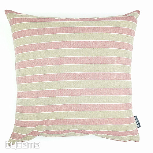 Dekorativer Kissenbezug TREBOL PINK STRIPES