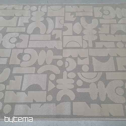 Stück Teppich BOHO Geometrie