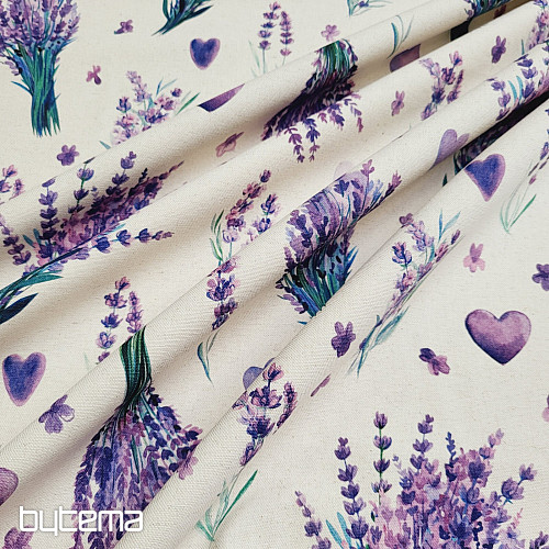 Dekorationsstoff LAVENDEL MAXI