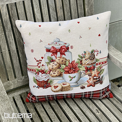Weihnachts-Gobelinbezug Weihnachtsplätzchen