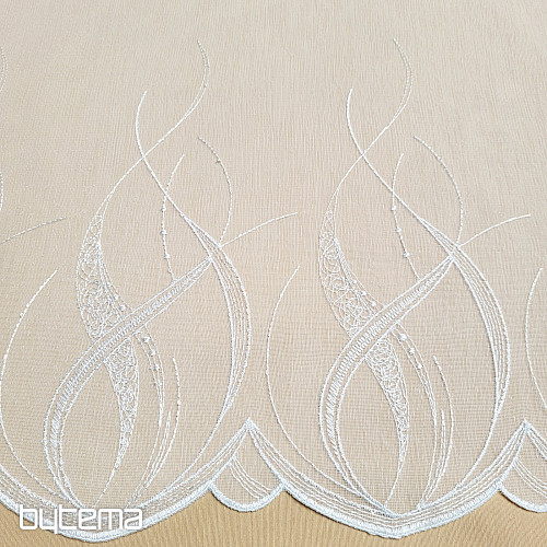 Fertiggardine mit Stickerei V 614