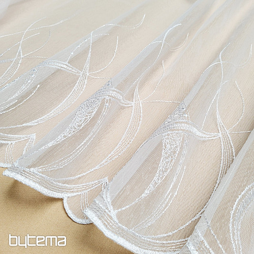 Fertiggardine mit Stickerei V 614