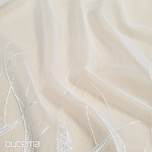 Fertiggardine mit Stickerei V 614