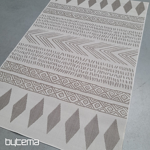 Outdoor-Teppich Duce braun-beige
