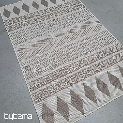 Outdoor-Teppich Duce braun-beige