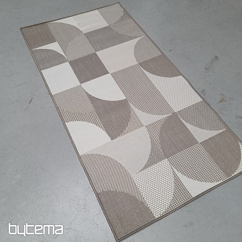 Outdoor-Teppich Duce grau-beige