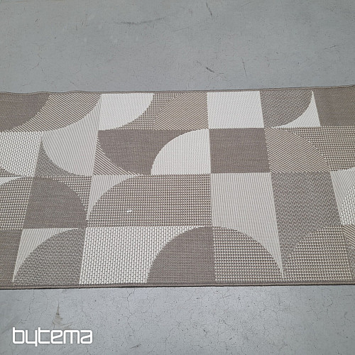 Outdoor-Teppich Duce grau-beige