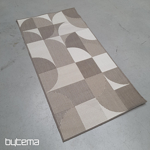 Outdoor-Teppich Duce grau-beige