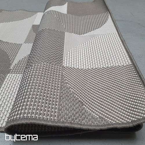 Outdoor-Teppich Duce grau-beige