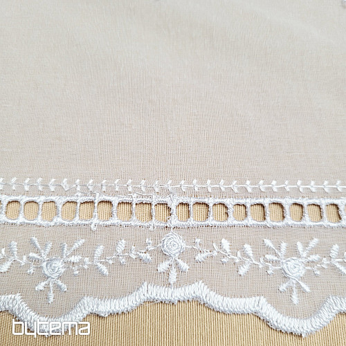 Buntglasvorhang MINI ROSEN