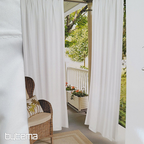 Dekorativer Outdoor-Vorhang GAIA WHITE
