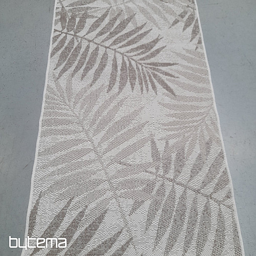 Outdoor-Teppich Duce in - out Blumen braun