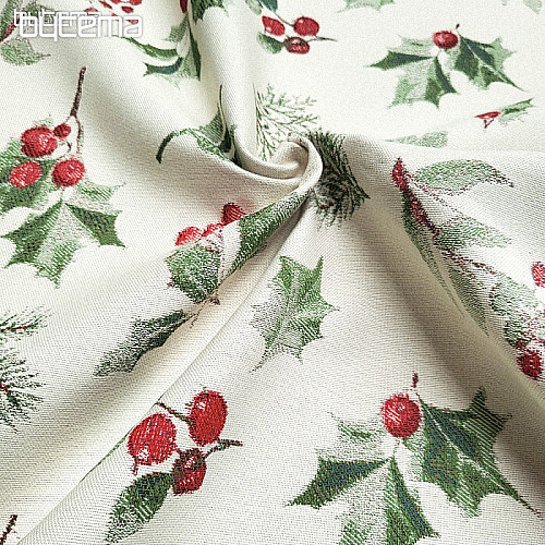 Luxuriöser Dekorationsstoff HOLLY GREEN