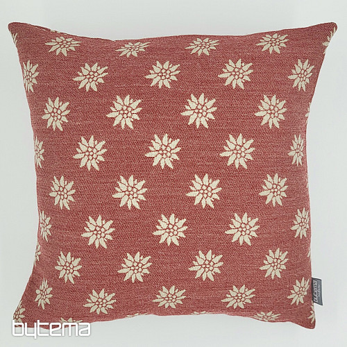 Luxuriöser Dekorbezug PROTEŽ ALPINE RED