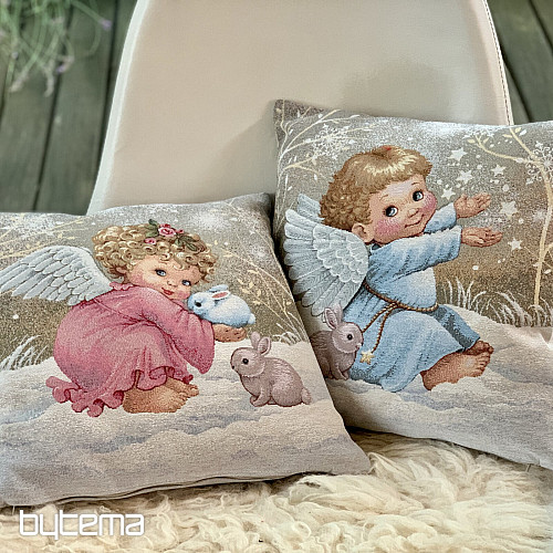 Weihnachts-Gobelinbezug ENGEL FÜR JUNGEN