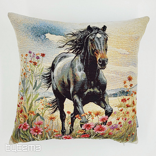 Gobelin-Kissenbezug BLACK BEAUTY