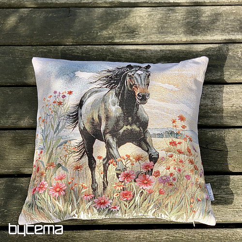Gobelin-Kissenbezug BLACK BEAUTY