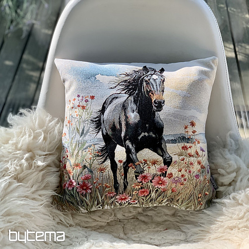 Gobelin-Kissenbezug BLACK BEAUTY