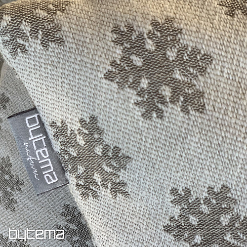 Luxuriöser Dekobezug FLAKES BEIGE