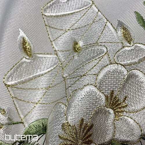 Tischset WEISSE KERZEN